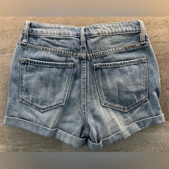 Kancan Ashford Distressed Cuffed Denim Shorts - Picture 13 of 16